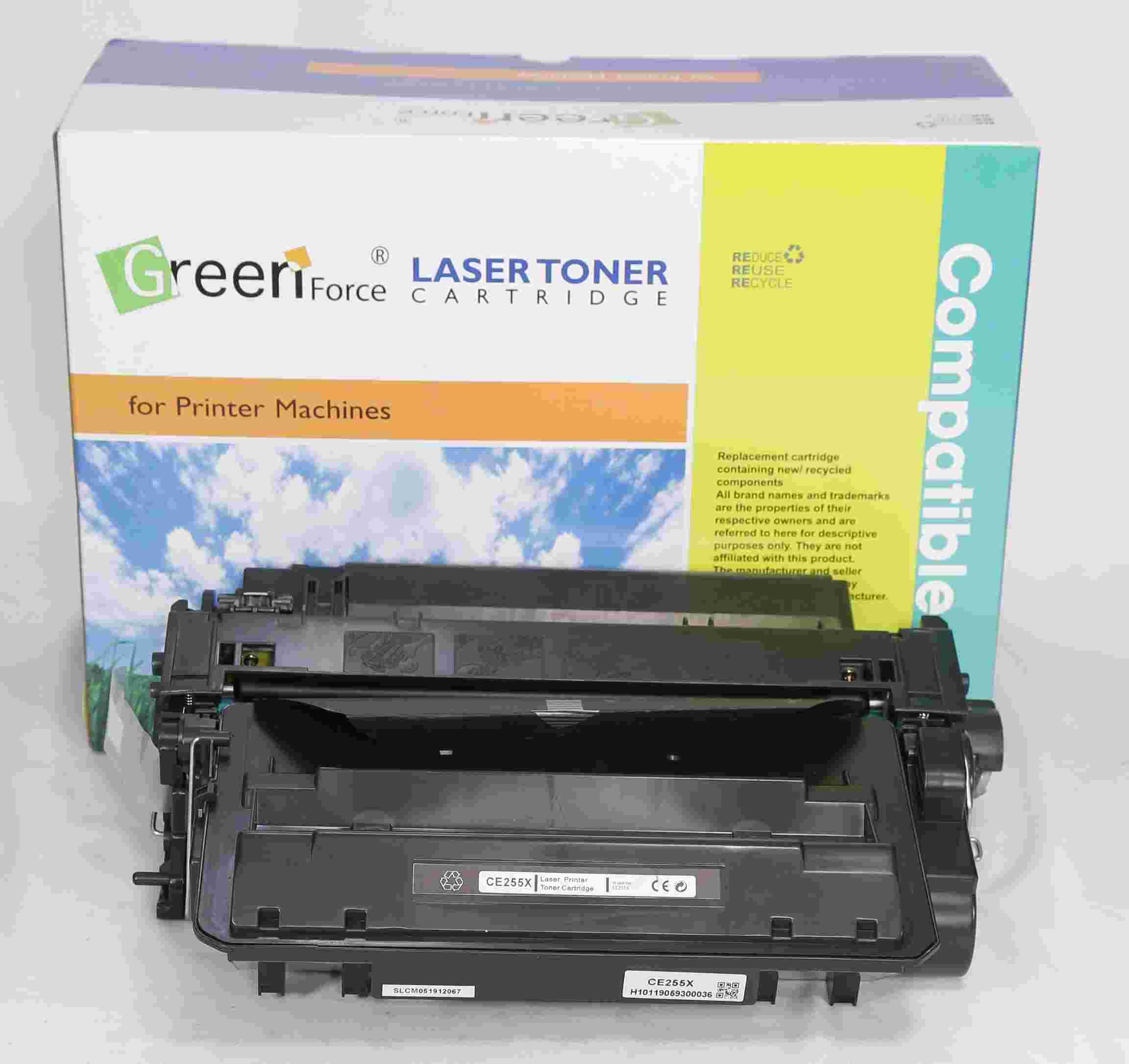 Laser Toner Cartridge - CE255X High Yield