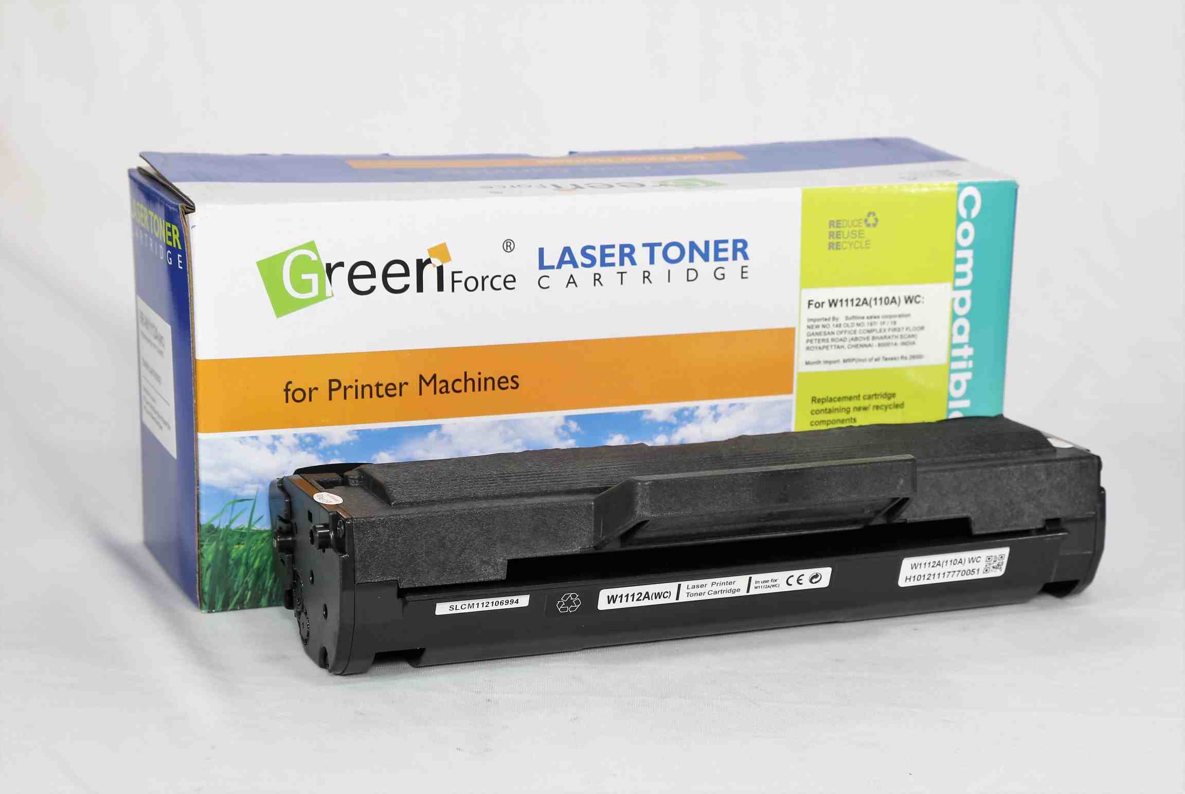 Laser Toner Cartridge - W1112A (110A) with Chip